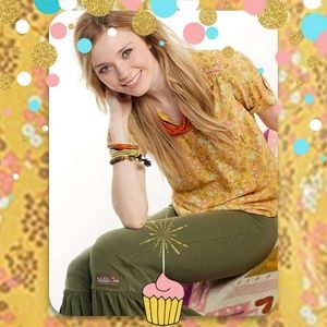 Matilda Jane Happy & Free ginger top blouse large